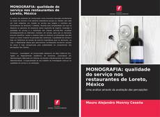 Bookcover of MONOGRAFIA: qualidade do serviço nos restaurantes de Loreto, México