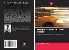 Borítókép a  Design favorito vs. bom design - hoz