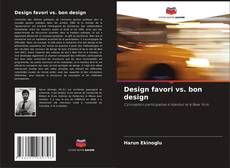 Capa do livro de Design favori vs. bon design 