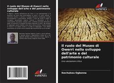 Buchcover von Il ruolo del Museo di Owerri nello sviluppo dell'arte e del patrimonio culturale
