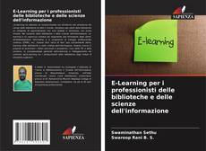 Buchcover von E-Learning per i professionisti delle biblioteche e delle scienze dell'informazione