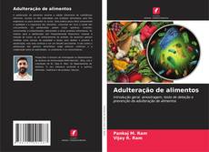 Adulteração de alimentos kitap kapağı