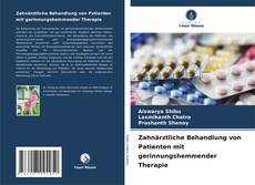 Zahnärztliche Behandlung von Patienten mit gerinnungshemmender Therapie kitap kapağı