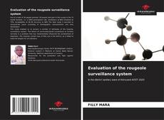 Capa do livro de Evaluation of the rougeole surveillance system 