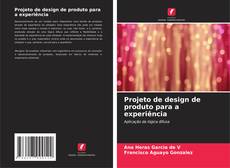 Capa do livro de Projeto de design de produto para a experiência 