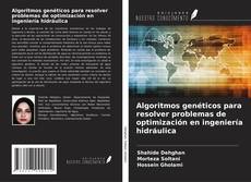 Buchcover von Algoritmos genéticos para resolver problemas de optimización en ingeniería hidráulica