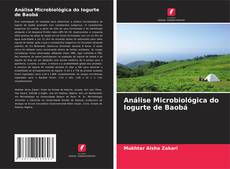 Capa do livro de Análise Microbiológica do Iogurte de Baobá 