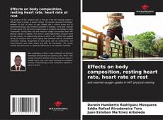 Effects on body composition, resting heart rate, heart rate at rest kitap kapağı
