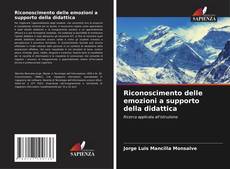 Portada del libro de Riconoscimento delle emozioni a supporto della didattica