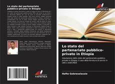 Buchcover von Lo stato del partenariato pubblico-privato in Etiopia