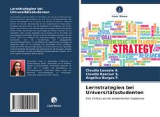 Buchcover von Lernstrategien bei Universitätsstudenten