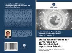 Buchcover von Starke Ionendifferenz zur Vorhersage der Sterblichkeit bei septischem Schock