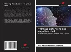 Couverture de Thinking distortions and cognitive triad