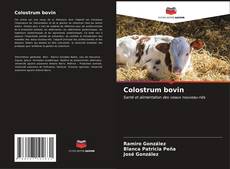 Colostrum bovin的封面