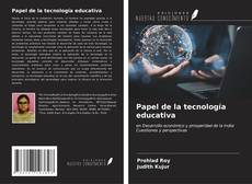 Capa do livro de Papel de la tecnología educativa 