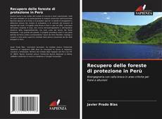 Buchcover von Recupero delle foreste di protezione in Perù