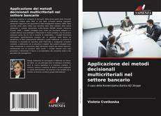 Capa do livro de Applicazione dei metodi decisionali multicriteriali nel settore bancario 