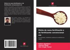 Capa do livro de Efeito do nano-fertilizante e do fertilizante convencional em 