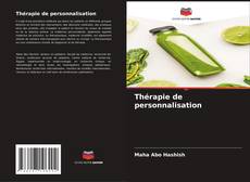 Buchcover von Thérapie de personnalisation
