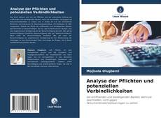 Couverture de Analyse der Pflichten und potenziellen Verbindlichkeiten