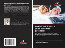 Buchcover von Analisi dei doveri e delle passività potenziali