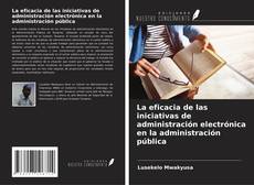 La eficacia de las iniciativas de administración electrónica en la administración pública的封面