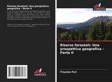 Обложка Risorse forestali: Una prospettiva geografica - Parte II