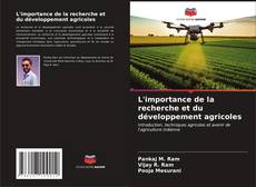 Borítókép a  L'importance de la recherche et du développement agricoles - hoz