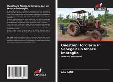 Bookcover of Questioni fondiarie in Senegal: un tenace imbroglio
