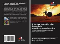 Capa do livro de Processi cognitivi alla base della pianificazione didattica 