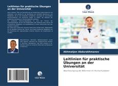 Capa do livro de Leitlinien für praktische Übungen an der Universität 