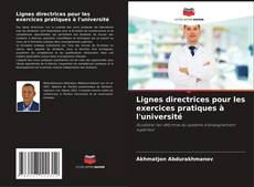 Capa do livro de Lignes directrices pour les exercices pratiques à l'université 