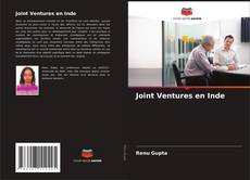 Buchcover von Joint Ventures en Inde