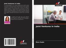 Bookcover of Joint Ventures in India