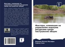 Borítókép a  Факторы, влияющие на управление водными ресурсами среди пастушеских общин - hoz