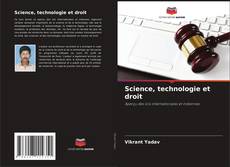 Copertina di Science, technologie et droit