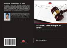 Capa do livro de Science, technologie et droit 