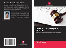 Buchcover von Ciência, tecnologia e direito