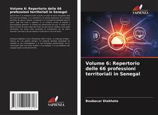Bookcover of Volume 6: Repertorio delle 66 professioni territoriali in Senegal
