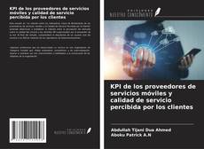 Portada del libro de KPI de los proveedores de servicios móviles y calidad de servicio percibida por los clientes