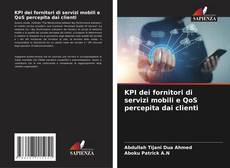 KPI dei fornitori di servizi mobili e QoS percepita dai clienti kitap kapağı