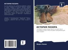 Buchcover von ИСТОРИЯ ПОЗОРА