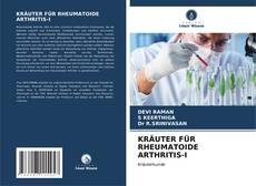 Buchcover von KRÄUTER FÜR RHEUMATOIDE ARTHRITIS-I