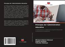 Capa do livro de Principes de l'administration éducative 