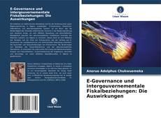 Portada del libro de E-Governance und intergouvernementale Fiskalbeziehungen: Die Auswirkungen