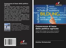 Buchcover von Conoscenza di base della politica agricola