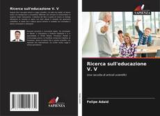 Buchcover von Ricerca sull'educazione V. V