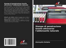 Buchcover von Stampe di penetrazione tessile attraverso l'addensante naturale