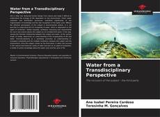 Capa do livro de Water from a Transdisciplinary Perspective 