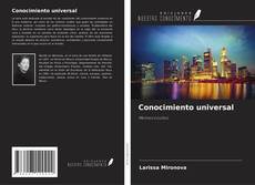Buchcover von Conocimiento universal